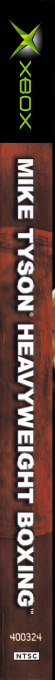 Mike Tyson Heavyweight Boxing — box-2D-side (US)