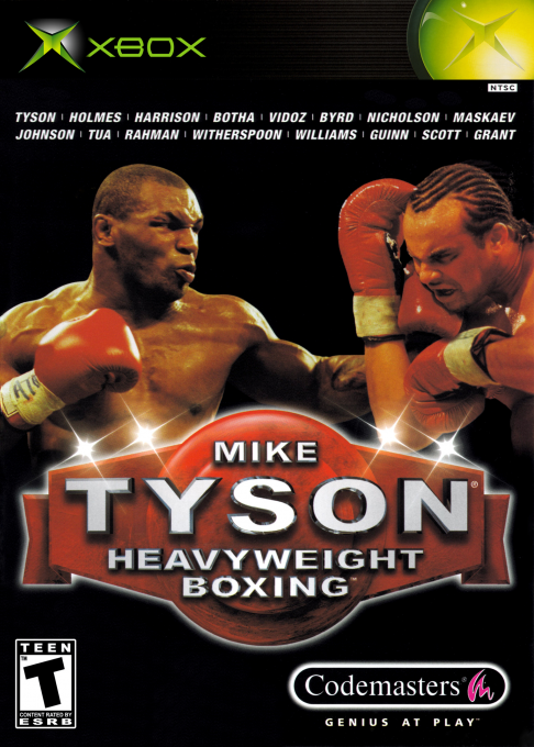 Mike Tyson Heavyweight Boxing box art