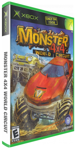 Monster 4x4 World Circuit — box-3D (US)