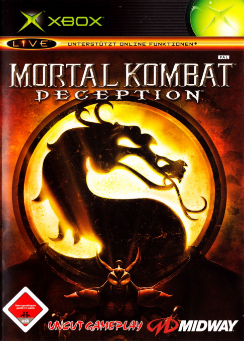 Mortal Kombat - Mystification — box-2D (DE)