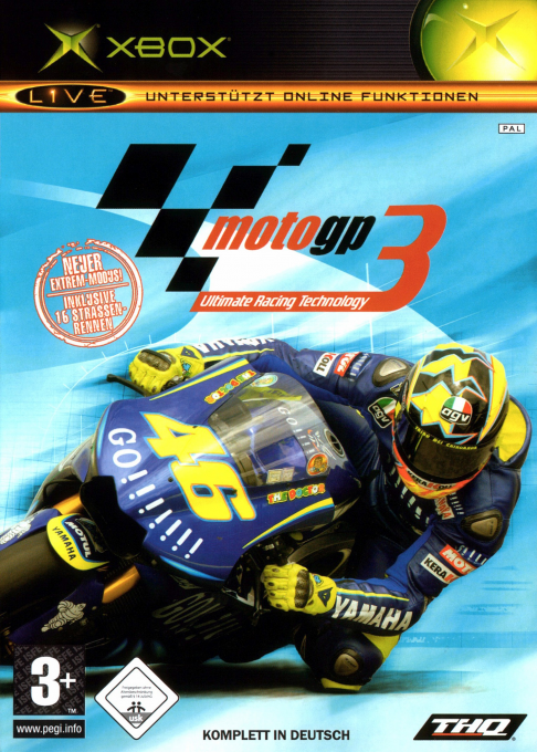 Motogp - Ultimate Racing Technology 3 — box-2D (DE)