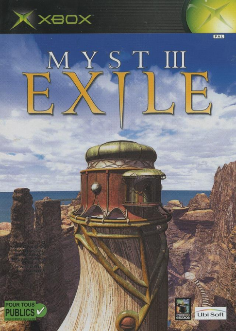 Myst 3 - Exile — box-2D (FR)