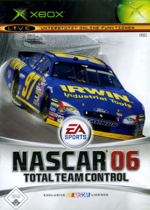 Nascar 06 - Total Team Control — box-2D (DE)
