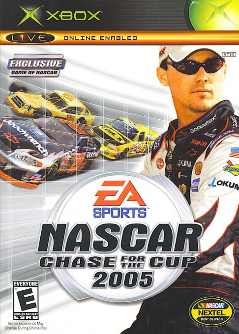 NASCAR 2005 - Chase for the Cup box art