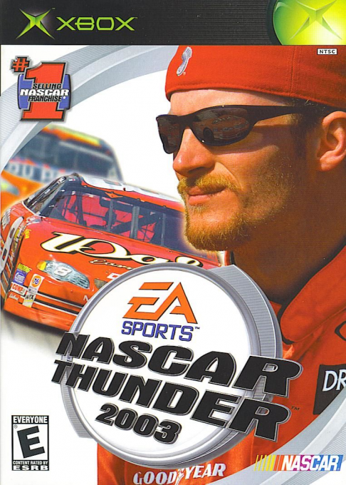 NASCAR Thunder 2003 box art