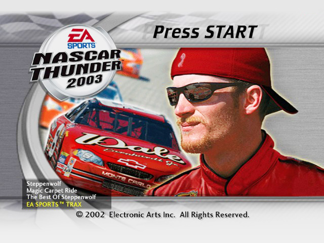 NASCAR Thunder 2003 — sstitle (US)