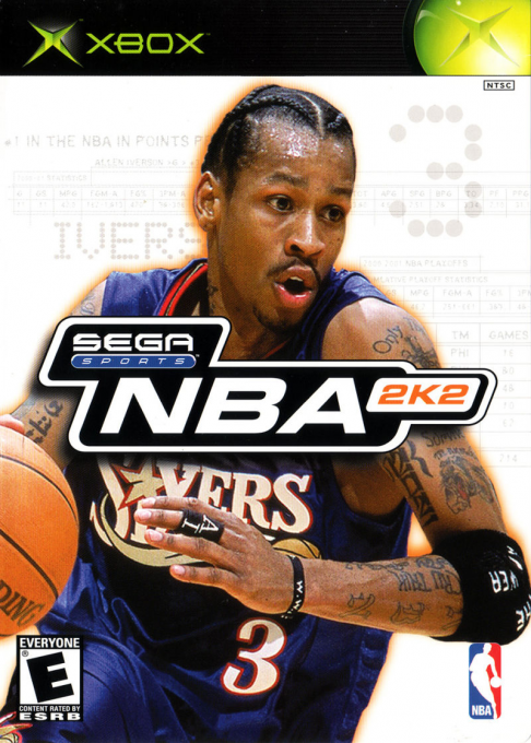 NBA 2K2 box art