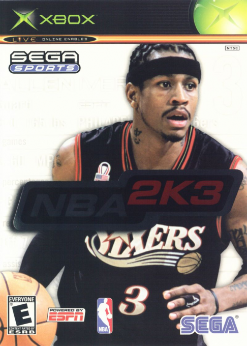 NBA 2K3 box art