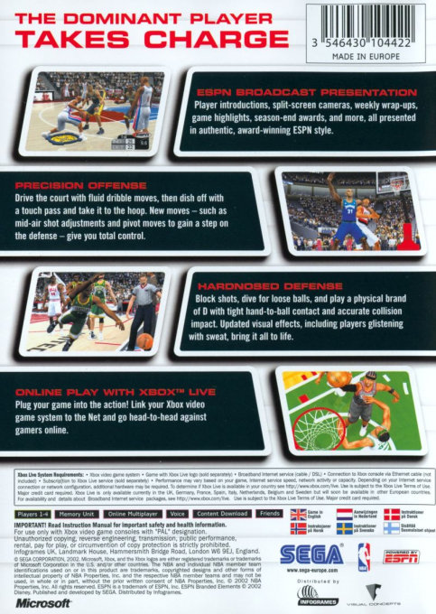 NBA 2K3 — box-2D-back (UK)