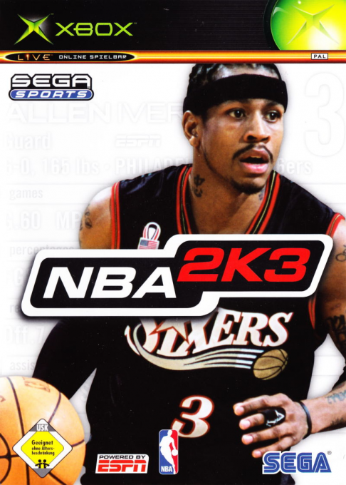 NBA 2K3 — box-2D (DE)