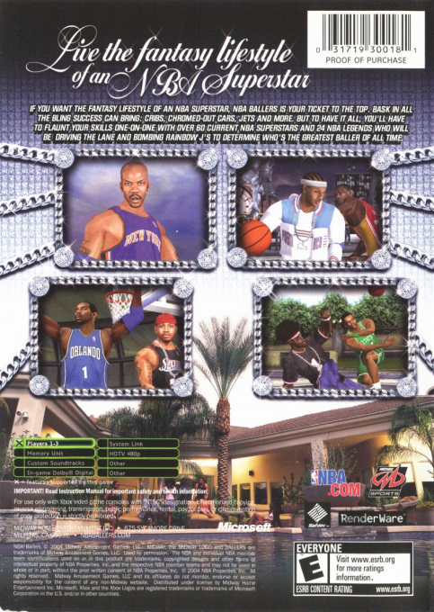 Nba Ballers — box-2D-back (US)