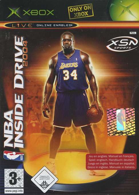 Nba Inside Drive 2004 — box-2D (EU)