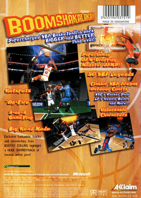 Nba Jam — box-2D-back (AU)