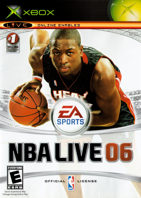 NBA Live 06 box art