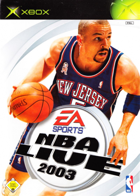 NBA Live 2003 — box-2D (DE)