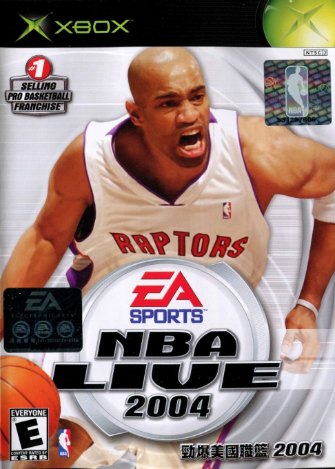 NBA Live 2004 — box-2D (ASI)