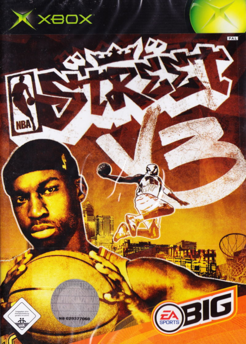 NBA Street V3 — box-2D (DE)