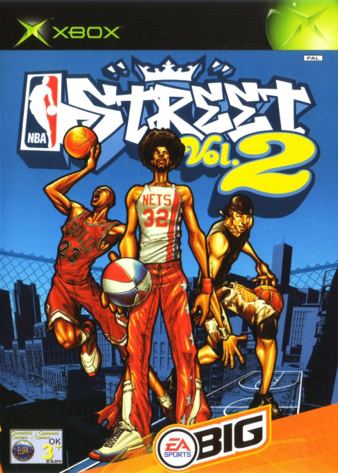 NBA Street Vol. 2 — box-2D (UK)