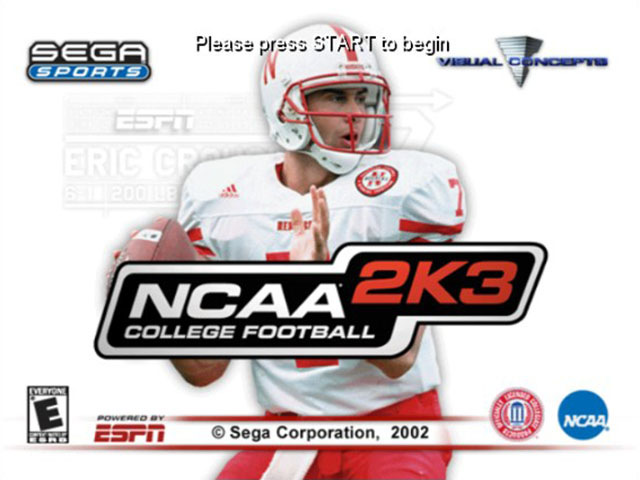 Ncaa College Football 2k3 — sstitle (US)