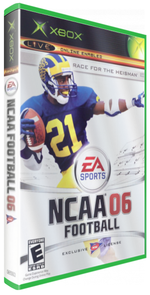 Ncaa Football 06 — box-3D (US)