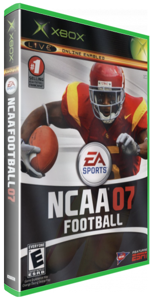 Ncaa Football 07 — box-3D (US)