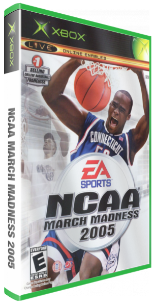Ncaa March Madness 2005 — box-3D (US)