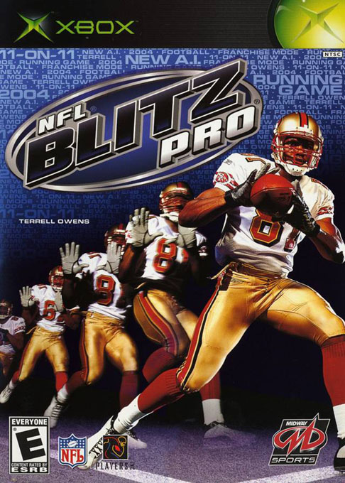 NFL Blitz Pro box art