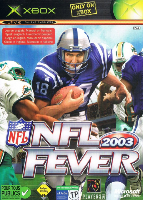 Nfl Fever 2003 — box-2D (FR)