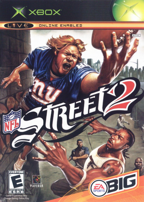 NFL Street 2 box art
