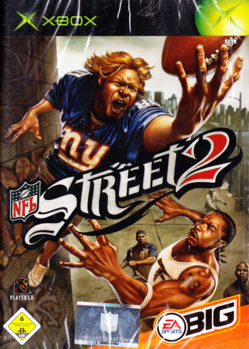 NFL Street 2 — box-2D (DE)