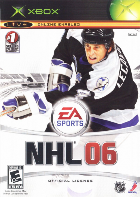 NHL 06 box art