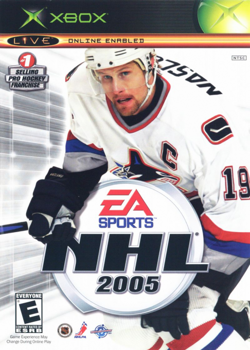 NHL 2005 box art