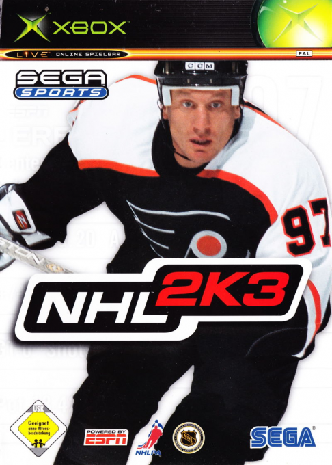 NHL 2K3 — box-2D (DE)