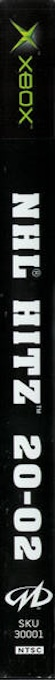 NHL Hitz 20-02 — box-2D-side (US)