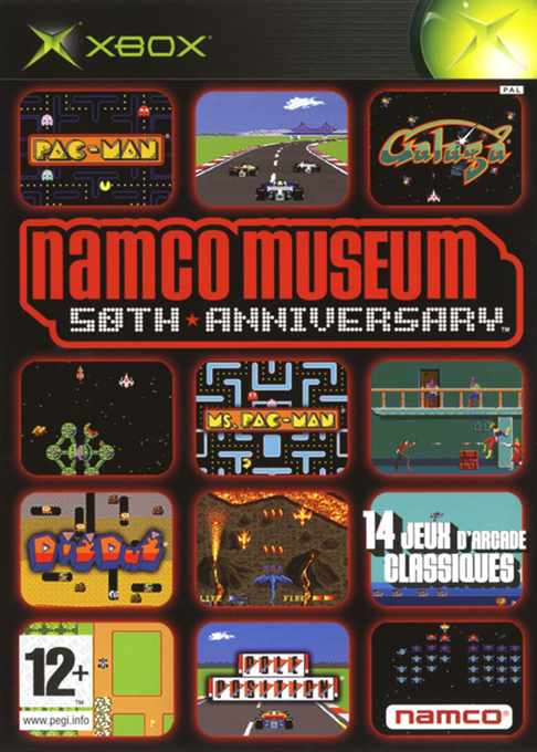Namco Museum 50th Anniversary — box-2D (FR)