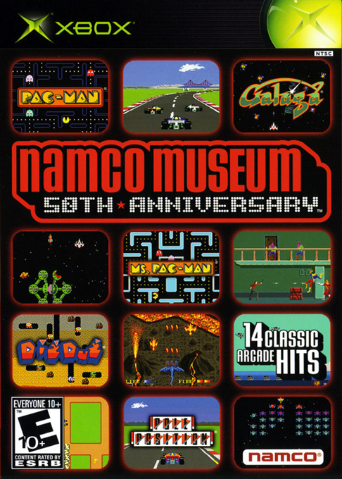 Namco Museum 50th Anniversary box art
