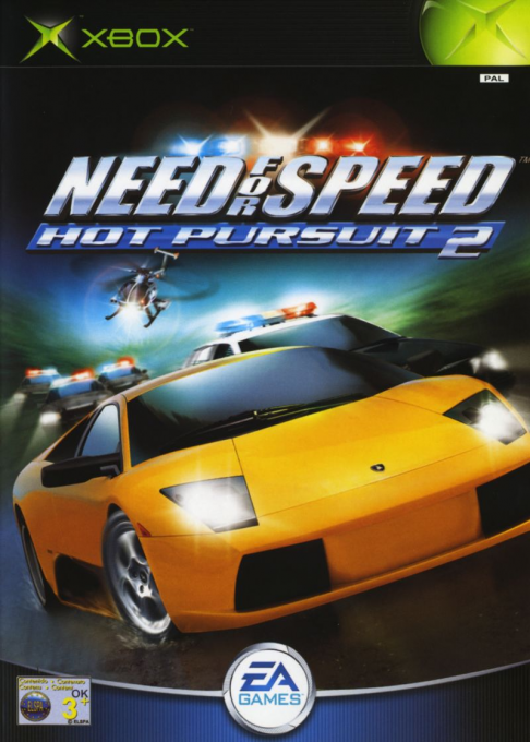 Need for Speed - Hot Pursuit 2 — box-2D (UK)