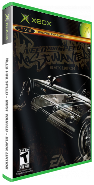 Need for Speed - Most Wanted - Black Edition — box-3D (US)