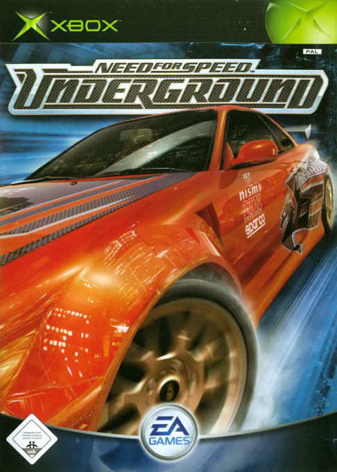 Need For Speed Underground — box-2D (DE)