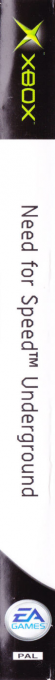 Need For Speed Underground — box-2D-side (DE)