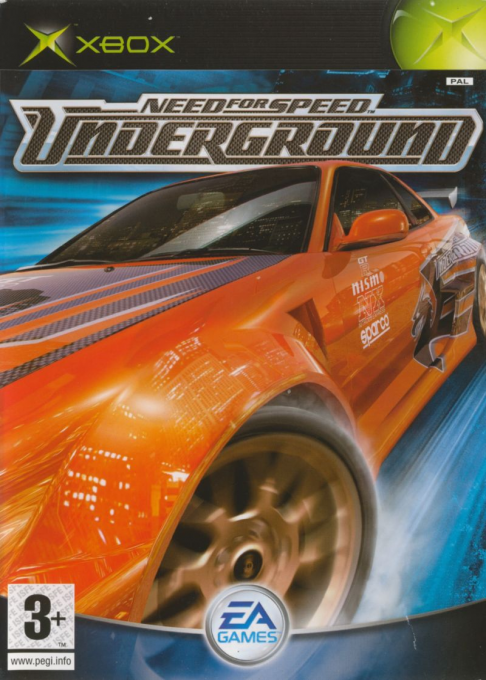 Need For Speed Underground — box-2D (EU)
