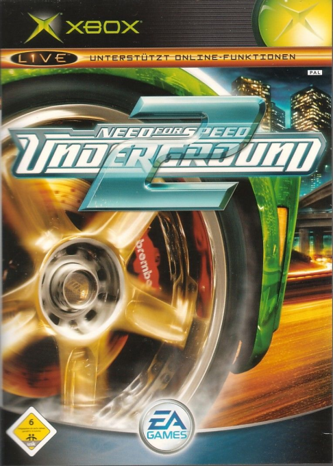 Need for Speed - Underground 2 — box-2D (DE)