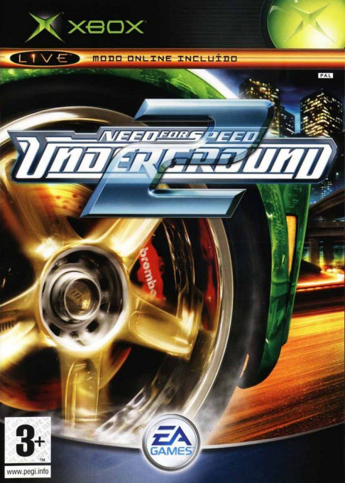 Need for Speed - Underground 2 — box-2D (SP)