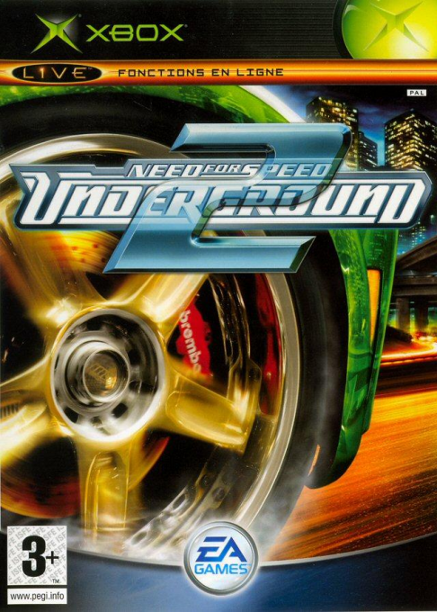Need for Speed - Underground 2 — box-2D (FR)