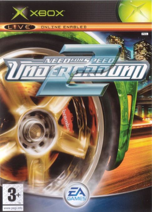 Need for Speed - Underground 2 — box-2D (EU)