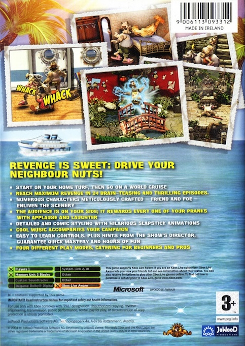 Neighbours From Hell — box-2D-back (EU)