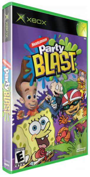 Nickelodeon Party Blast — box-3D (US)