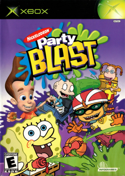 Nickelodeon Party Blast box art
