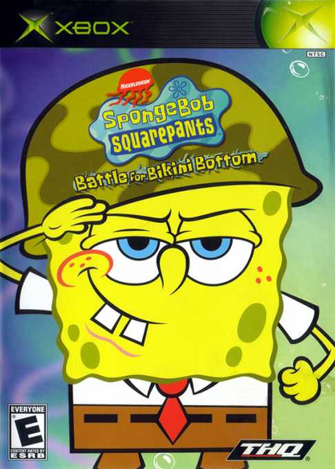 SpongeBob Squarepants - Battle For Bikini Bottom box art