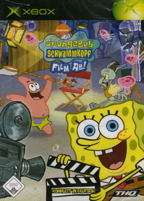 Spongebob Squarepants - Lights, Camera, Pants! — box-2D (DE)